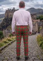 Mcphail Tartan Trouser Back