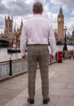 Modern Robertson Tartan Trouser Back