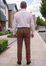 Nicolson Tartan Trouser Back