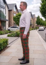 Nicolson Tartan Trouser Left