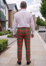 Nisbet Tartan Trouser Back