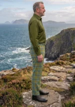 O Brien Tartan Trouser Right