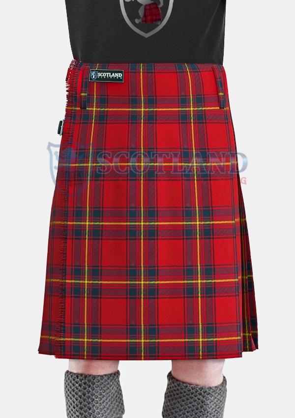 Oliver Dress Tartan Kilt front Oliver Dress Tartan Kilt front