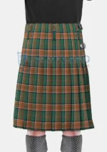 Pollock Tartan Kilt back