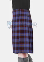 Rutherford Tartan Kilt left