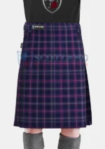 Scottish Heather Tartan Kilt front
