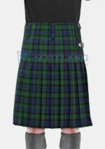 Stephen Mathieson Tartan Kilt back