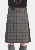 Stewart Grey Tartan Kilt front