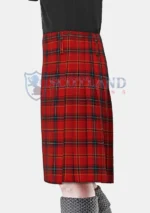 Aberdeen Football Club Tartan Kilt Left