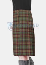 Auld Scotland Tartan Kilt Left