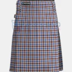 Boswell Dress Tartan Kilt Front