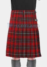 Bradley University Tartan Kilt Back