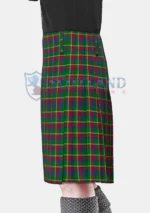 Creek Indian Nation Tartan Kilt Left