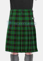 Douglas, Black Tartan Kilt Back