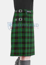 Douglas, Black Tartan Kilt Right
