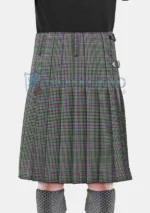 Halliday Tartan Kilt Back