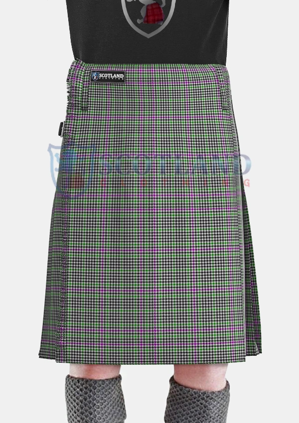 Halliday Tartan Kilt Front Halliday Tartan Kilt Front
