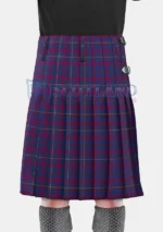 Highland Cathedral Tartan Kilt Back