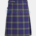 Kinnaird Tartan Kilt Front