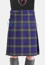 Kinnaird Tartan Kilt Front