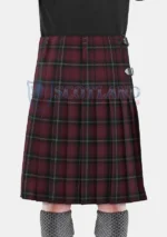 Llewellen of Wales Tartan Kilt Back