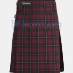 Llewellen of Wales Tartan Kilt Front