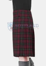 Llewellen of Wales Tartan Kilt Left