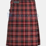 Loganair Tartan Kilt Front