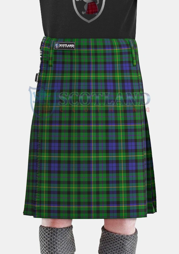 MacBride Tartan Kilt Front MacBride Tartan Kilt Front