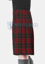 MacDonald of Glencoe Tartan Kilt Left