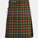 Maple Leaf Tartan Kilt Front