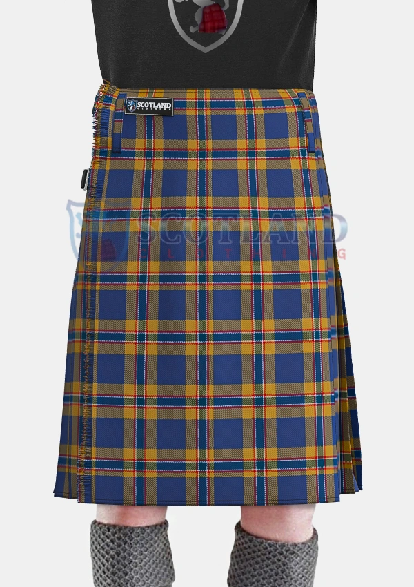 McCann Tartan Kilt Front McCann Tartan Kilt Front
