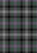 Midnight Thistle Tartan Fabric