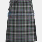 Midnight Thistle Tartan Kilt Front