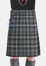 Midnight Thistle Tartan Kilt Front