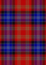 Moir Tartan Fabric