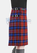 Moir Tartan Kilt Right