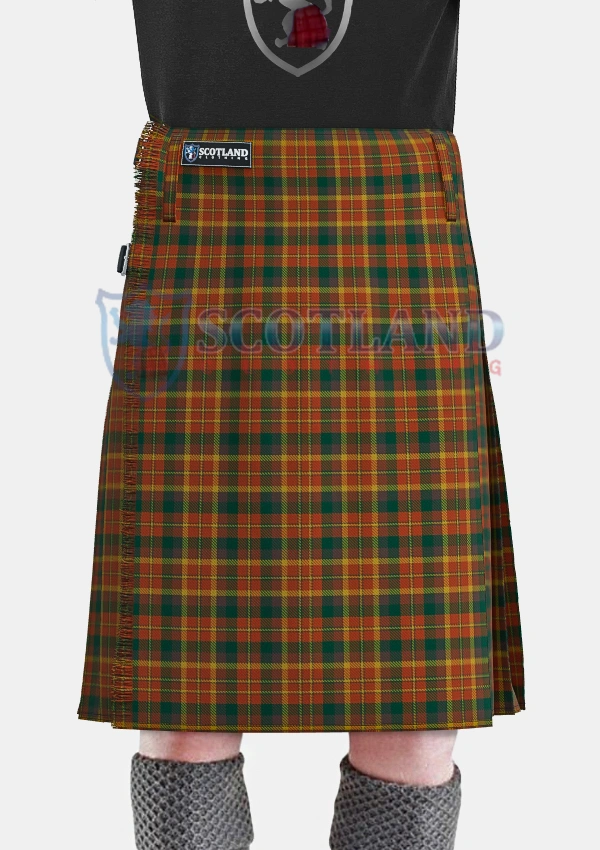 Monaghan, County Tartan Kilt Front Monaghan, County Tartan Kilt Front