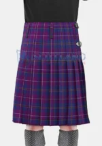 Pride Of Glencoe Tartan Kilt Back