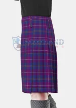 Pride Of Glencoe Tartan Kilt Left