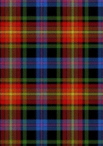 Pride of LGBT Tartan Fabric