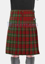 Scott Tartan Kilt Back