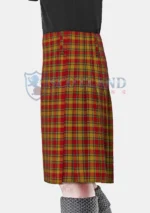 Scrymgeour Tartan Kilt Left