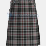 Thompson, Grey Tartan Kilt Front