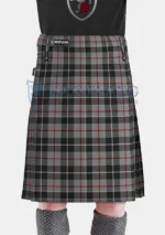 Thompson, Grey Tartan Kilt Front