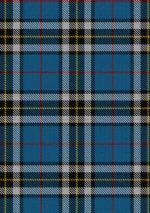 Thomson Dress Blue Tartan Fabric