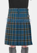 Thomson Dress Blue Tartan Kilt Back