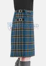 Thomson Dress Blue Tartan Kilt Right