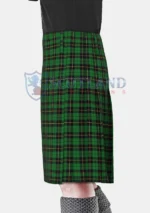 Wallace Hunting Tartan Kilt Left