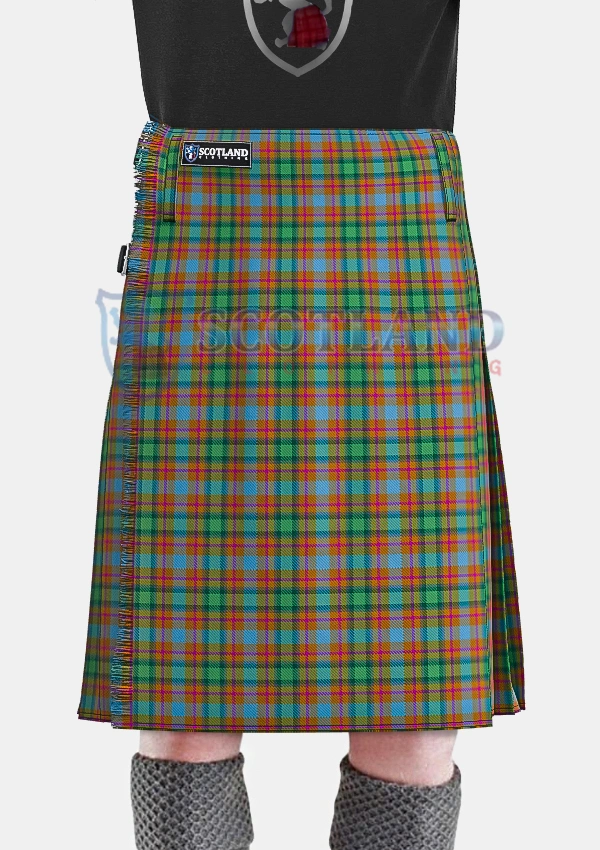 Aberdeenshire Home Colours Tartan Kilt Front